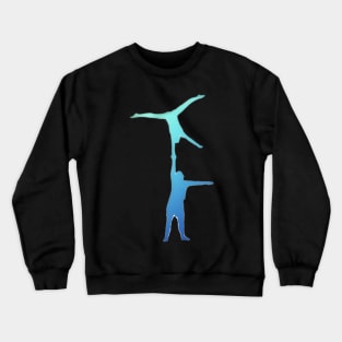 Mixed pair doing one arm Crewneck Sweatshirt